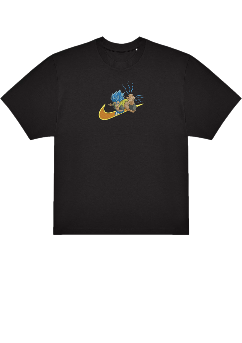 T-SHIRT OVERSIZE PREMIUM vegeta blue