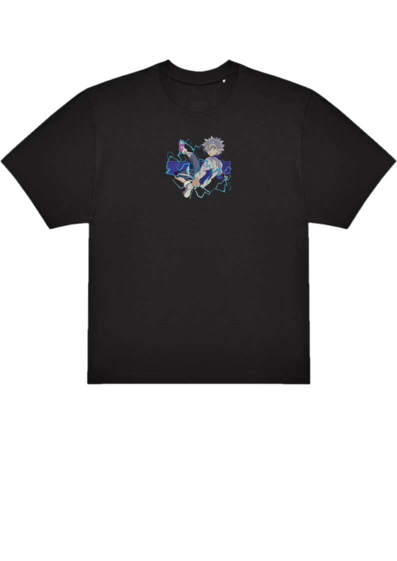 T-SHIRT OVERSIZE PREMIUM killua ligth