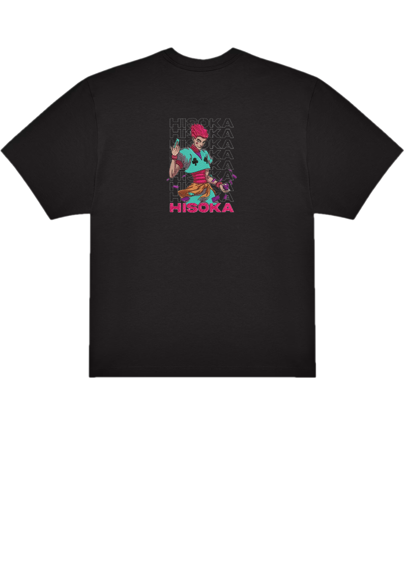 T-SHIRT OVERSIZE PREMIUM hisoka dos