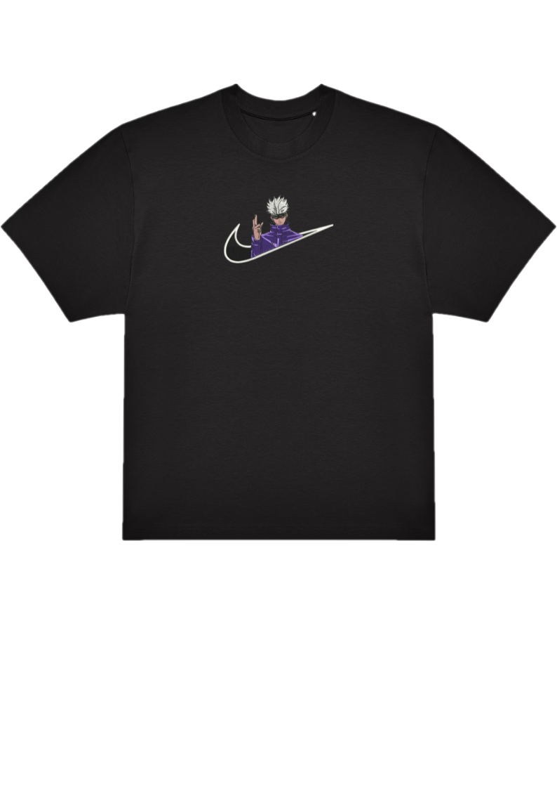 T-SHIRT OVERSIZE PREMIUM gojo saturo hand