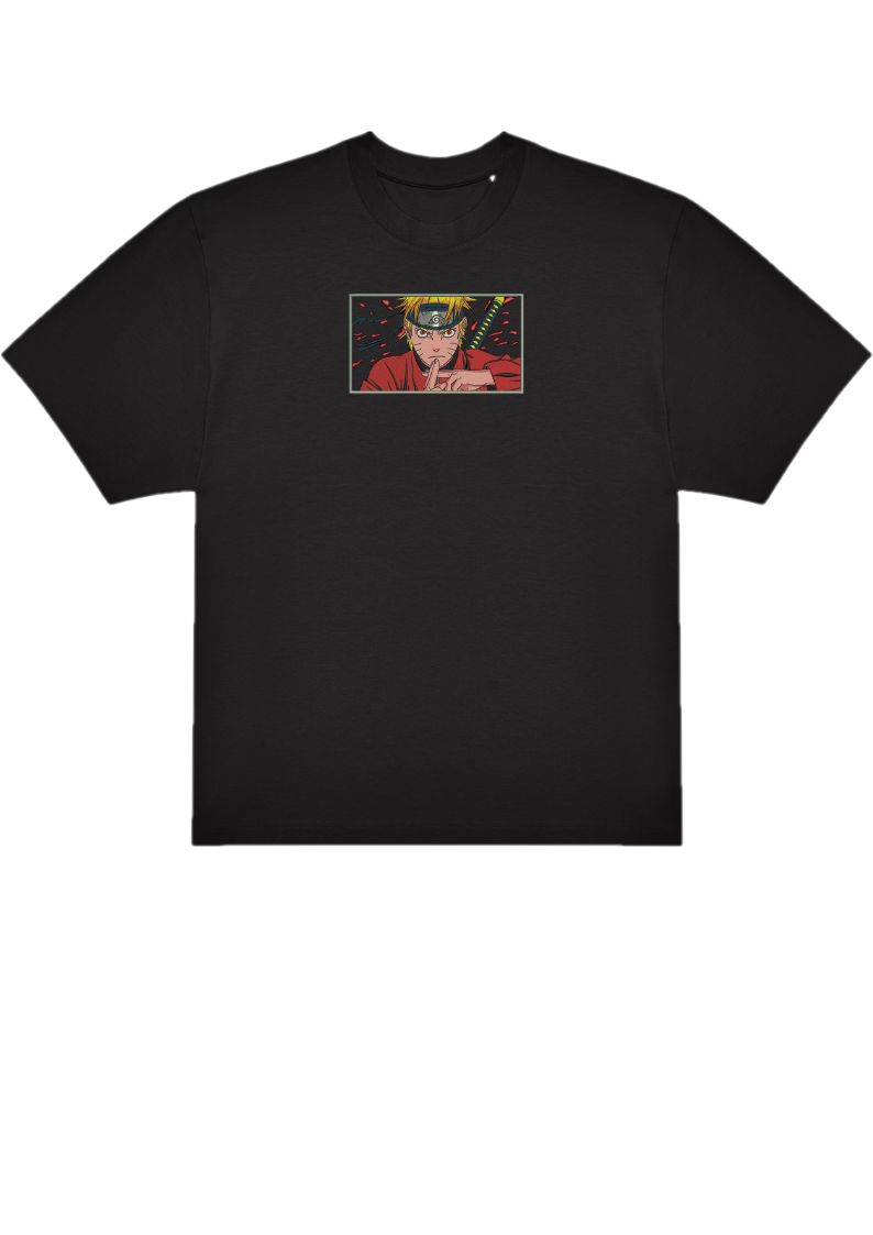 T-SHIRT OVERSIZE PREMIUM naruto red