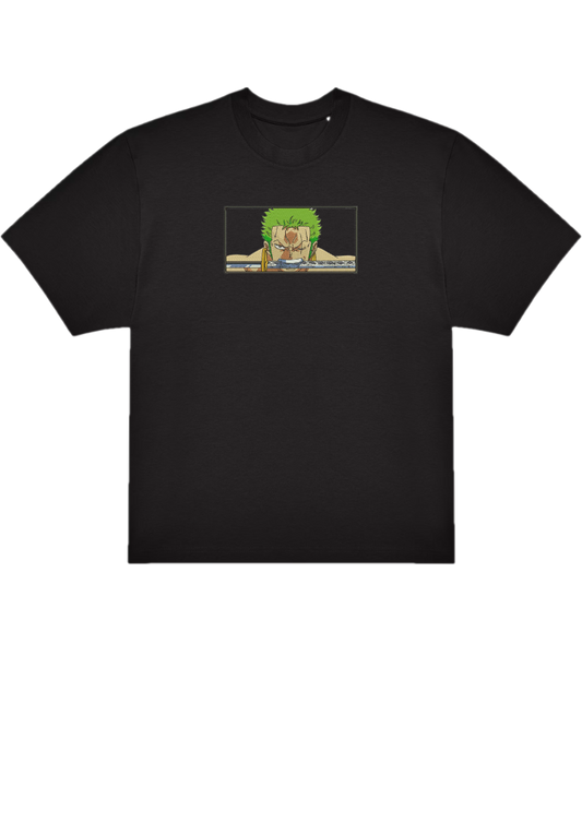 T-SHIRT OVERSIZE PREMIUM zoro sabre cadre