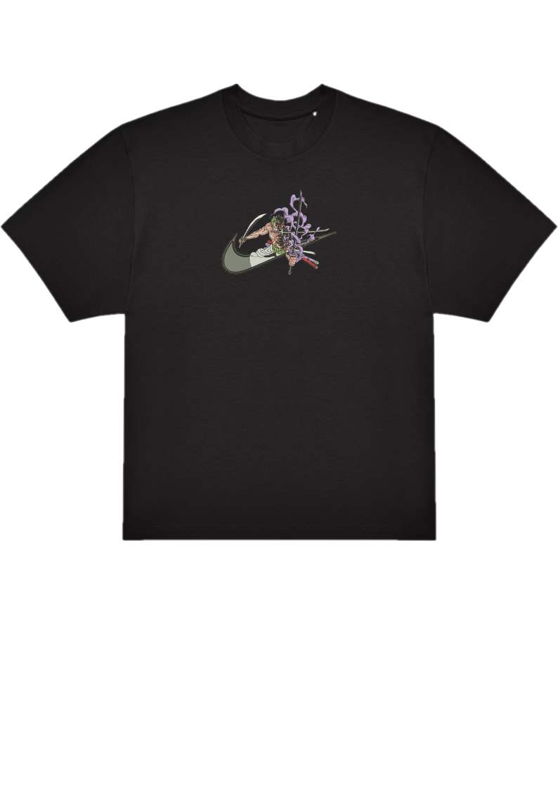T-SHIRT OVERSIZE PREMIUM zoro epee violet