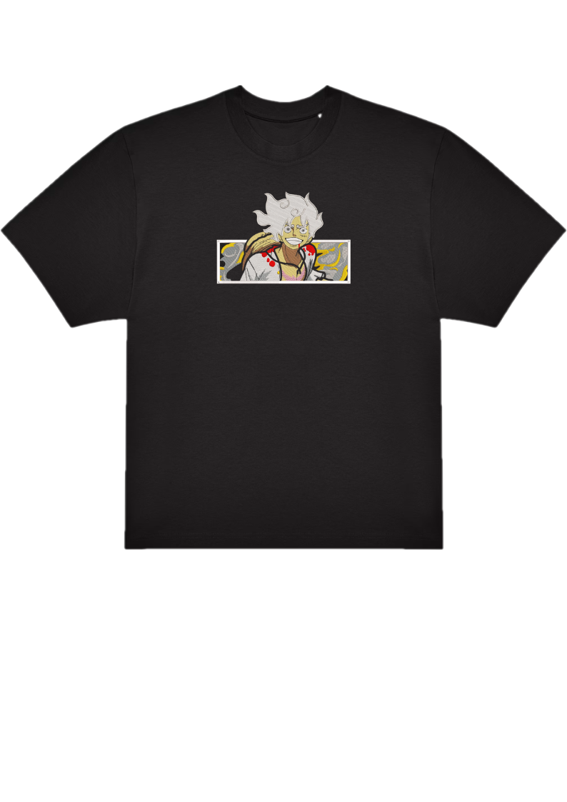 T-SHIRT OVERSIZE PREMIUM luffy gear cadre