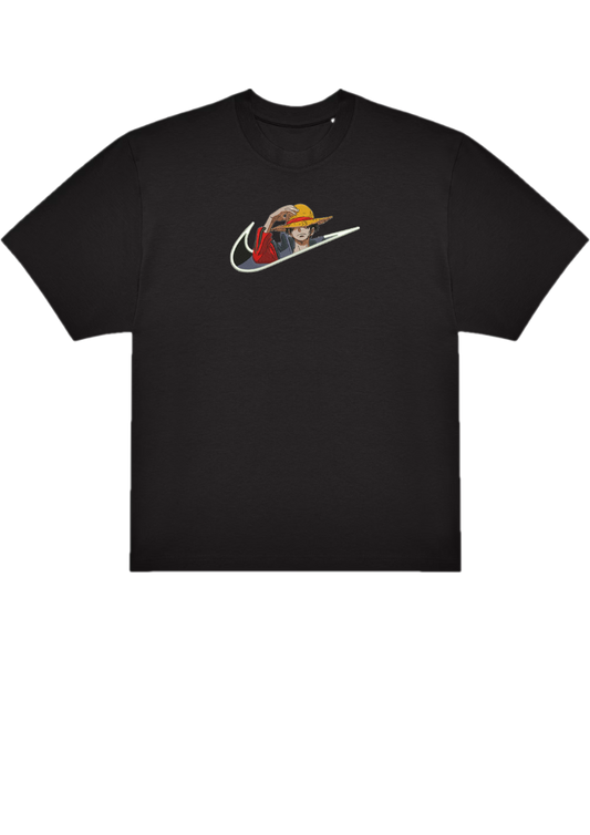 T-SHIRT OVERSIZE PREMIUM luffy chapeau