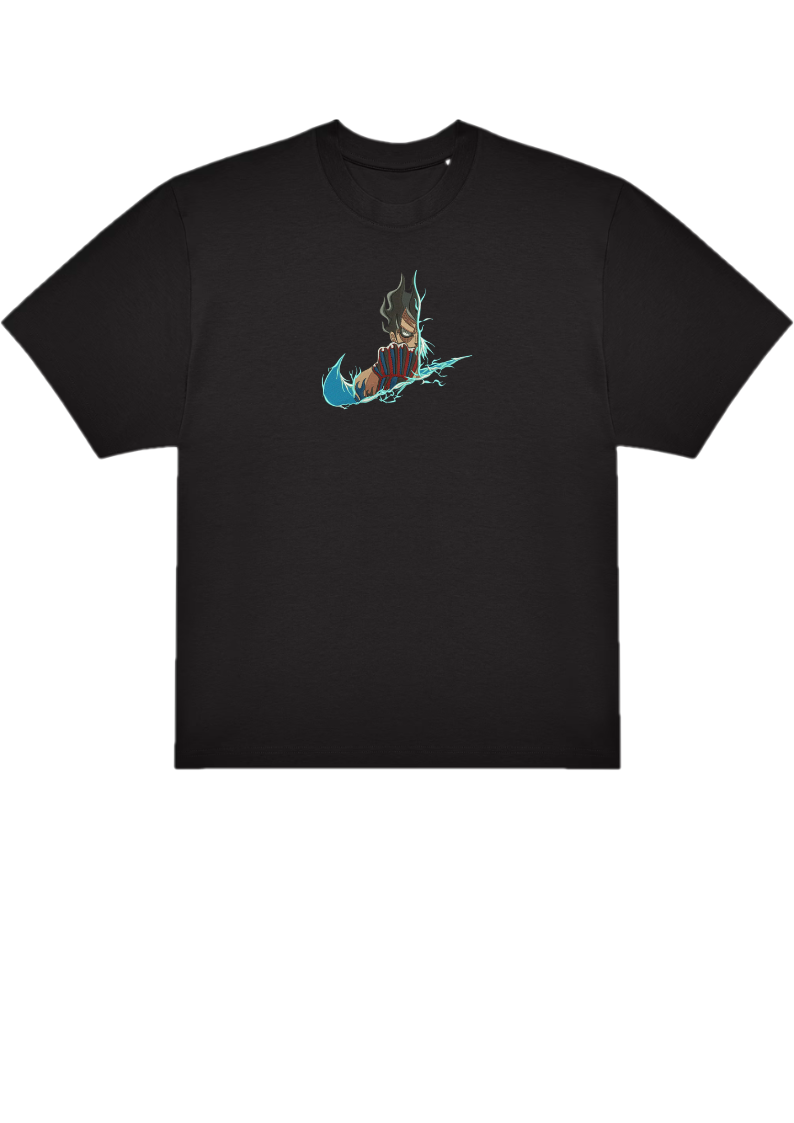 T-SHIRT OVERSIZE PREMIUM luffy blue