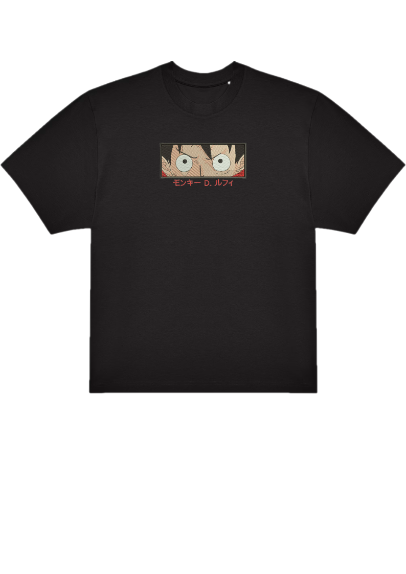T-SHIRT OVERSIZE PREMIUM luffy cadre