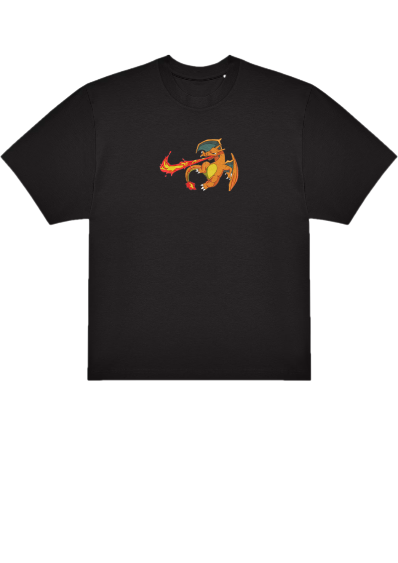 T-SHIRT OVERSIZE PREMIUM dracaufeu