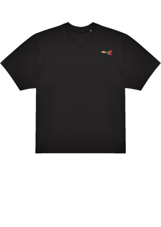 T-SHIRT OVERSIZE PREMIUM robot coeur