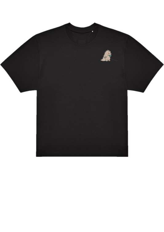 T-SHIRT OVERSIZE PREMIUM coeur dino 1