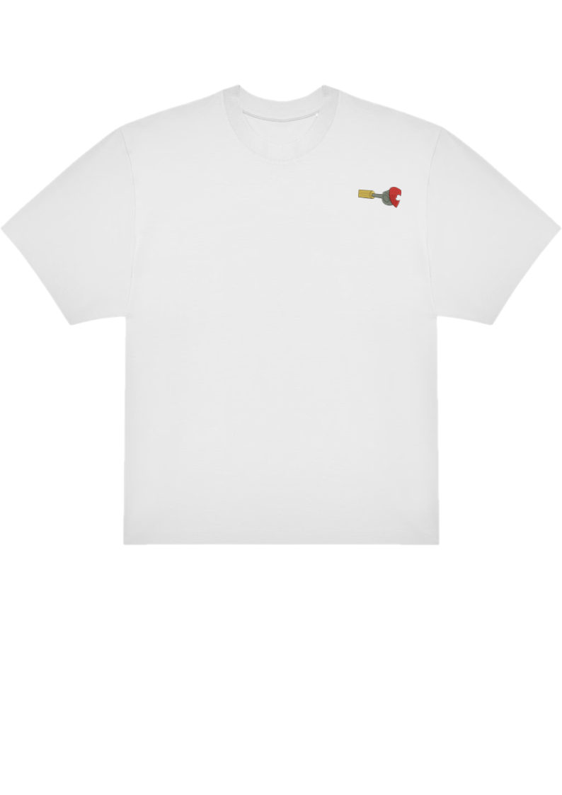 T-SHIRT OVERSIZE PREMIUM robot coeur