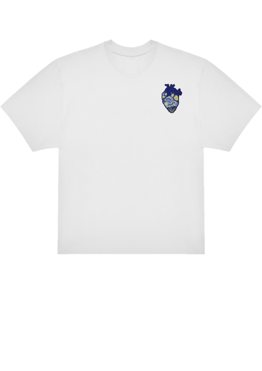 T-SHIRT OVERSIZE PREMIUM coeur van gogh