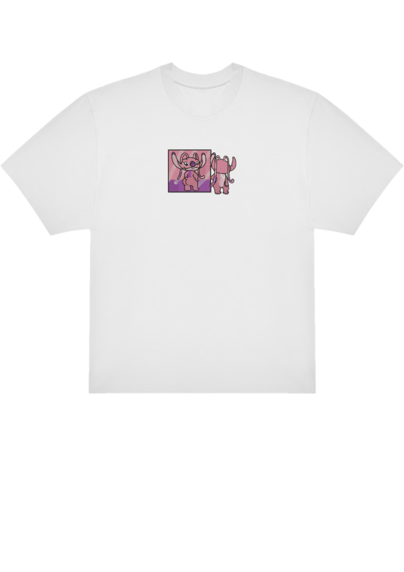 T-SHIRT OVERSIZE PREMIUM angel gym