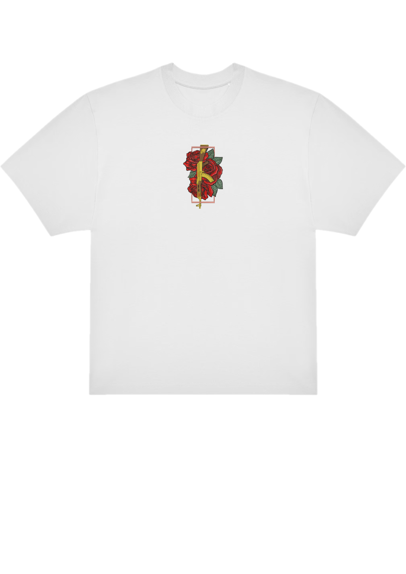 T-SHIRT OVERSIZE PREMIUM AK fleur