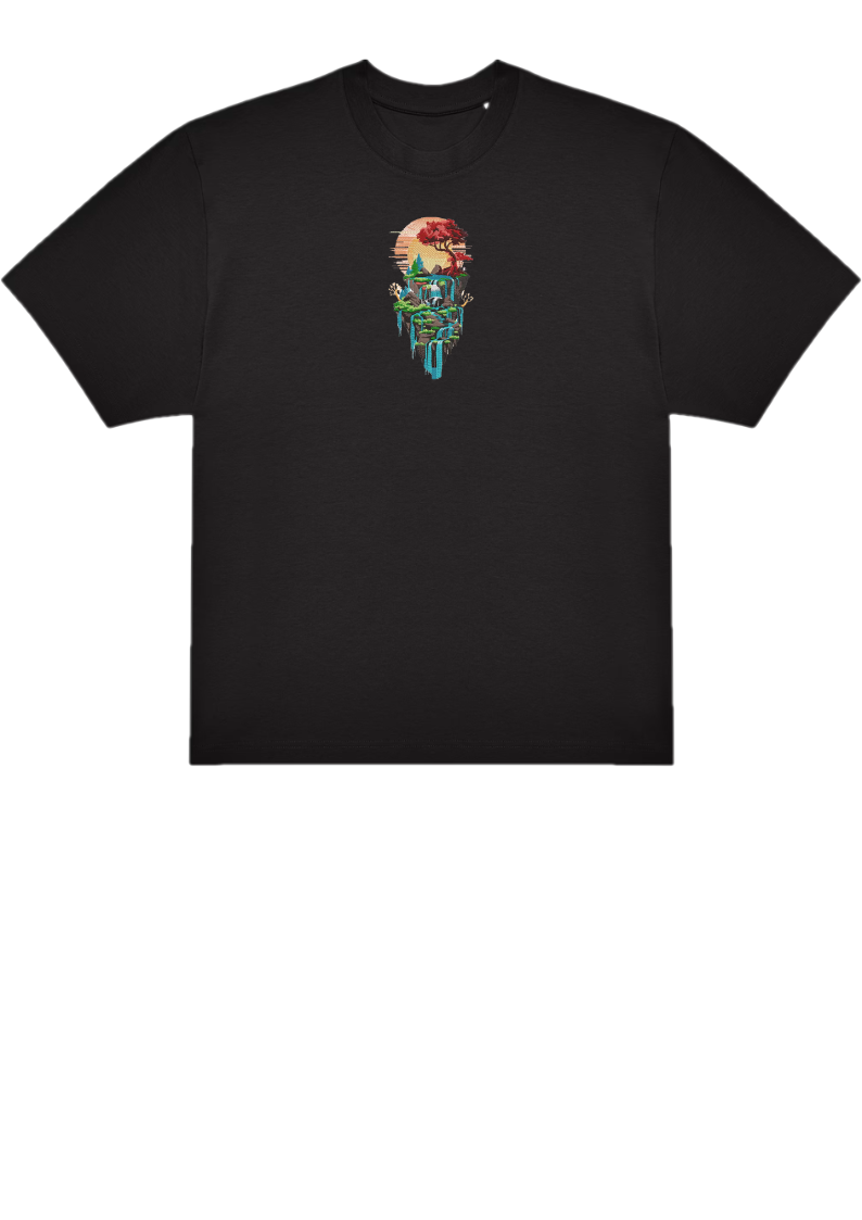 T-SHIRT OVERSIZE PREMIUM cascade