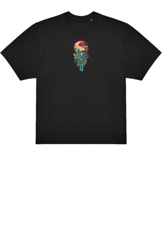 T-SHIRT OVERSIZE PREMIUM cascade