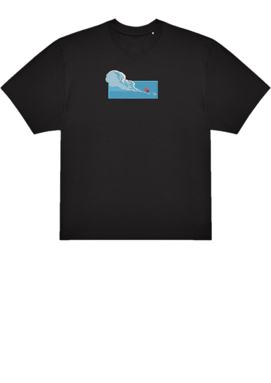 T-SHIRT OVERSIZE PREMIUM sky