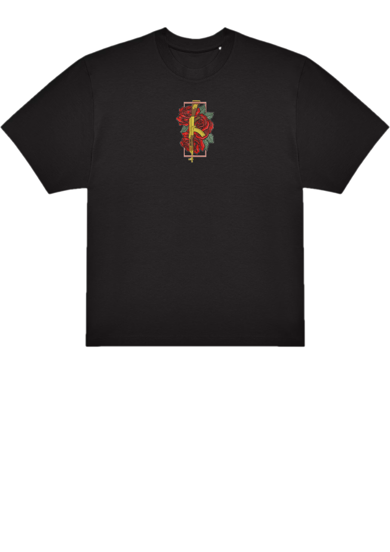 T-SHIRT OVERSIZE PREMIUM AK fleur
