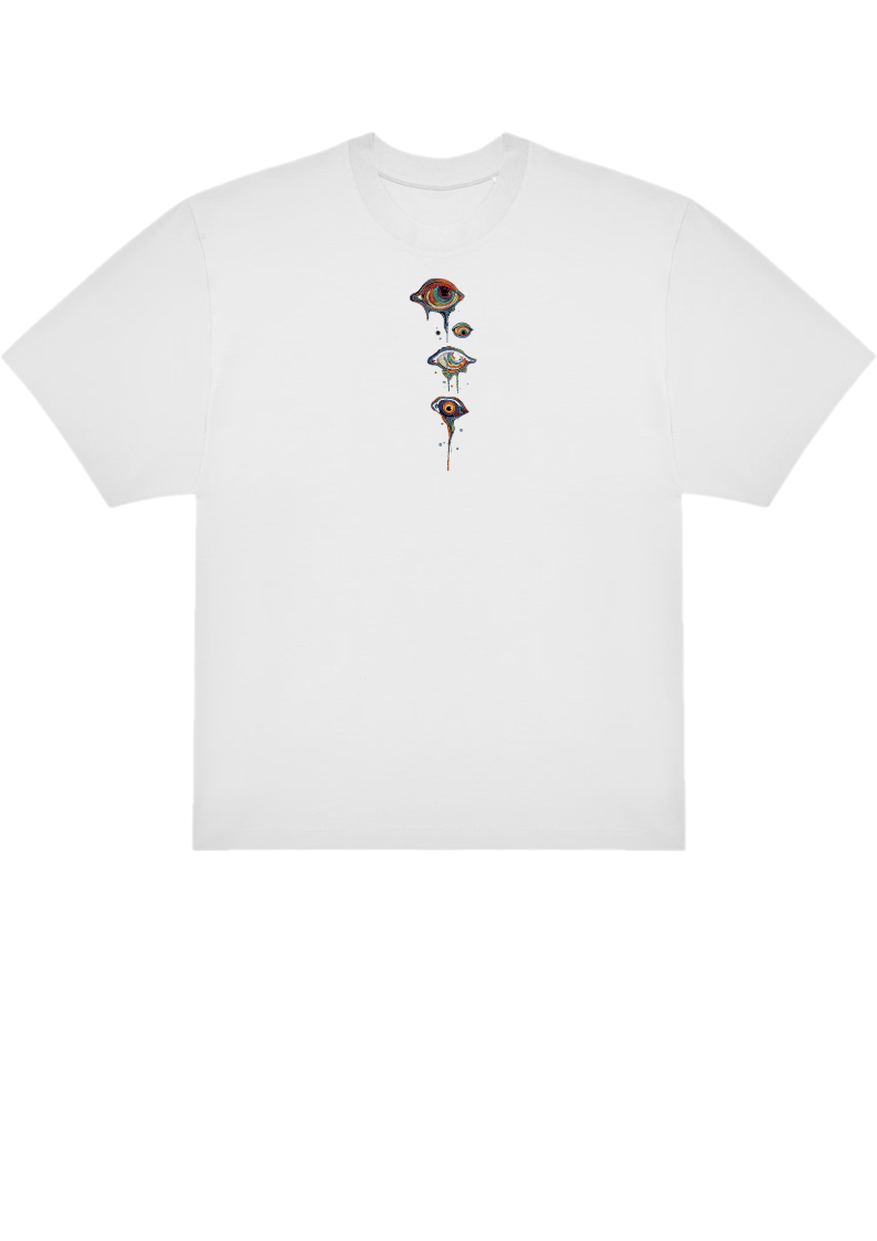 T-SHIRT OVERSIZE PREMIUM yeux coulant