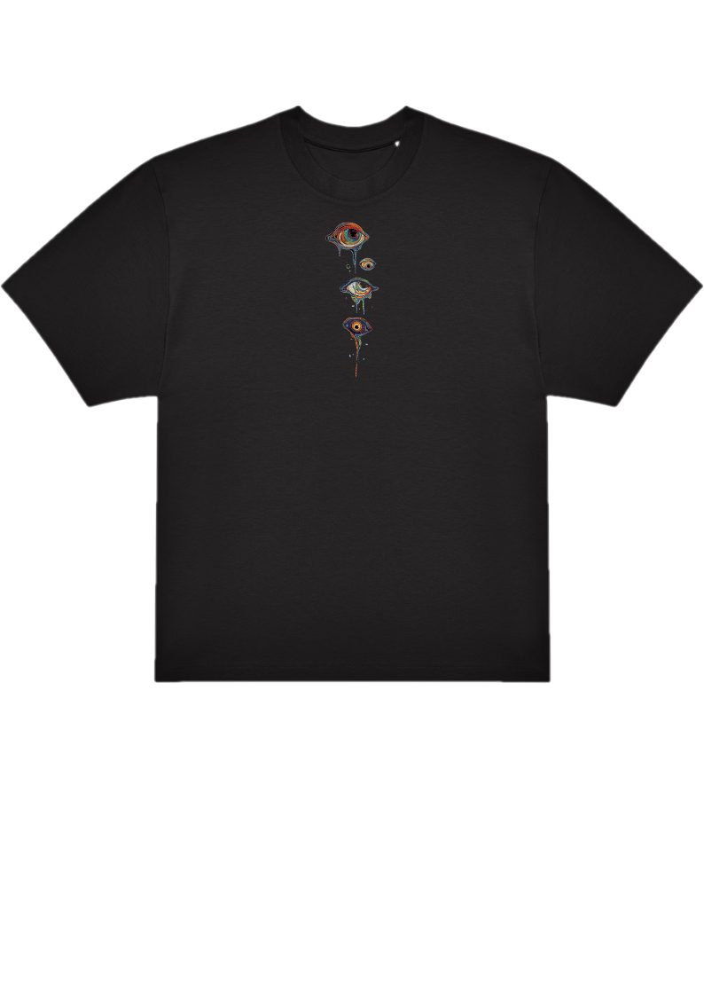 T-SHIRT OVERSIZE PREMIUM yeux coulant