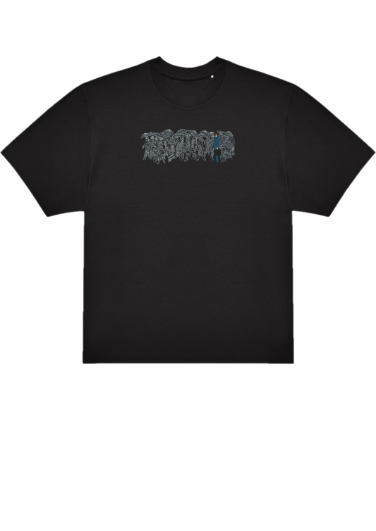 T-SHIRT OVERSIZE PREMIUM line art work