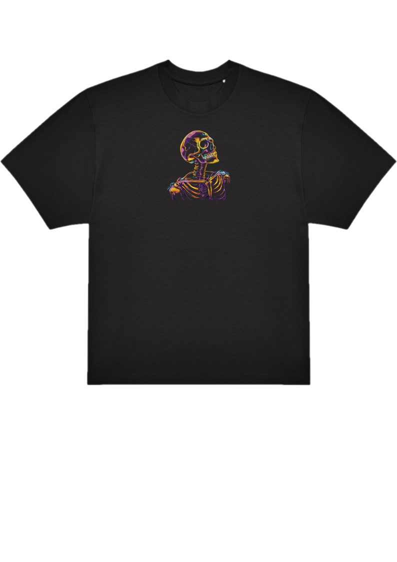 T-SHIRT OVERSIZE PREMIUM squelette color