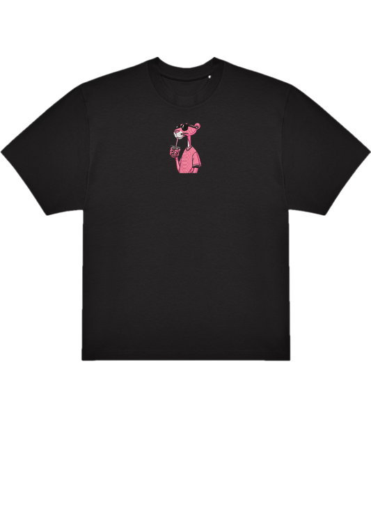 T-SHIRT OVERSIZE PREMIUM bubble pink panter