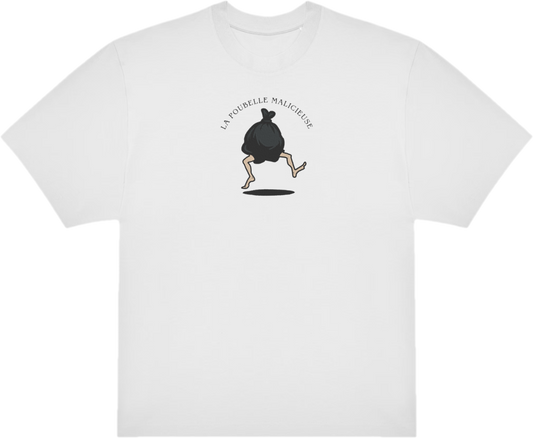 T-SHIRT OVERSIZE PREMIUM poubelle malicieuse