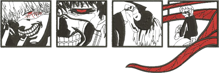 T-SHIRT OVERSIZE PREMIUM kaneki cadre