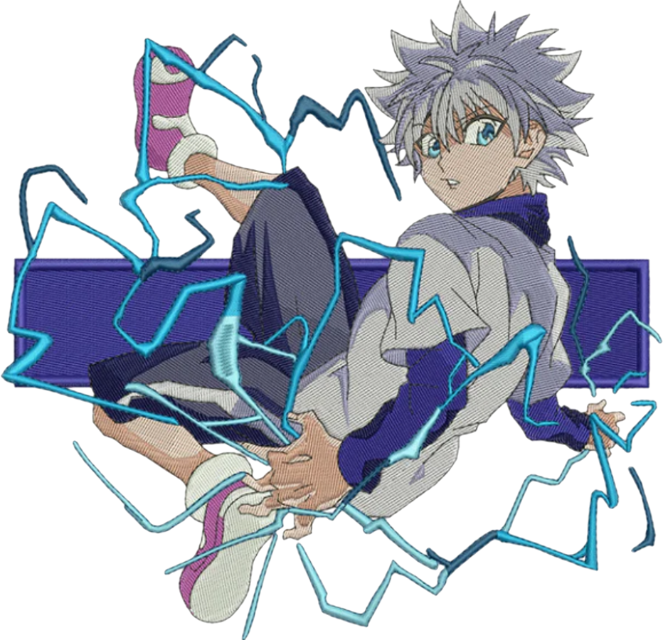 sweat col rond killua ligth
