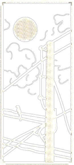 sweat col rond line art city