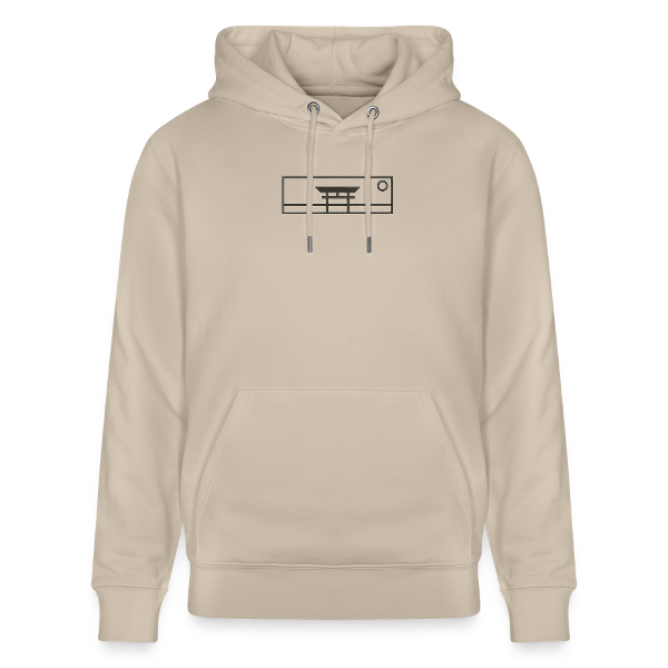 sweat a capuche line art panoramic