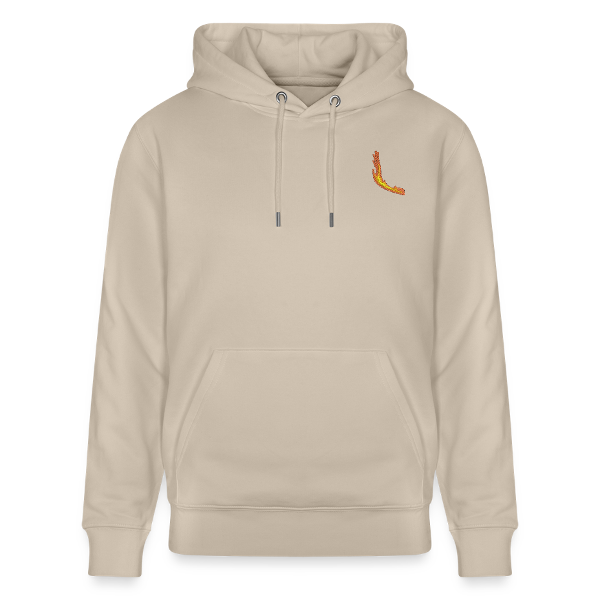 sweat a capuche main feu
