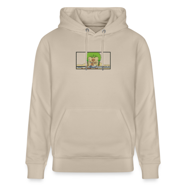 sweat a capuche zoro cadre sabre