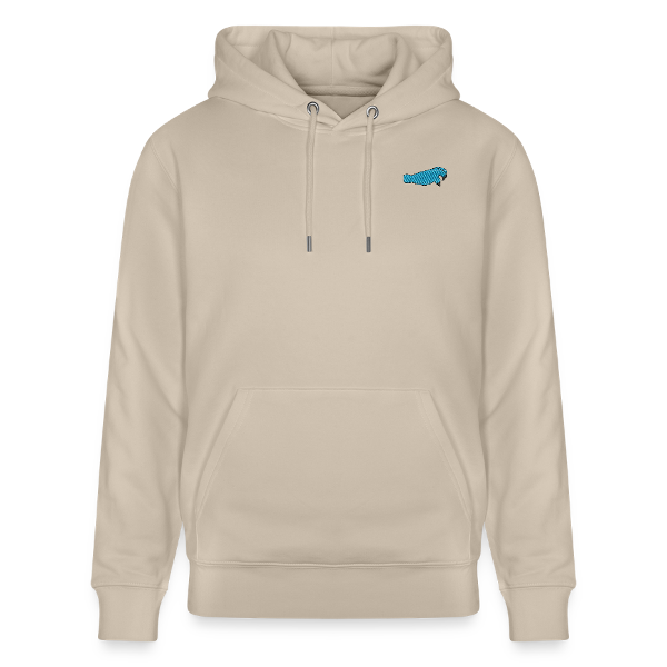 sweat a capuche main monstre bleu