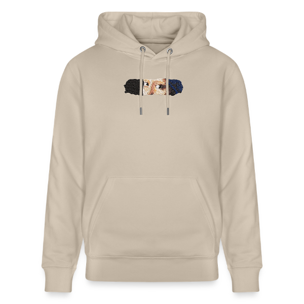 sweat a capuche yeux fille a perle