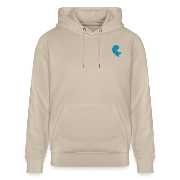 sweat a capuche puzzle bleu