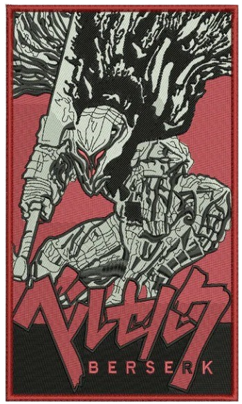 sweat col rond berserk poster