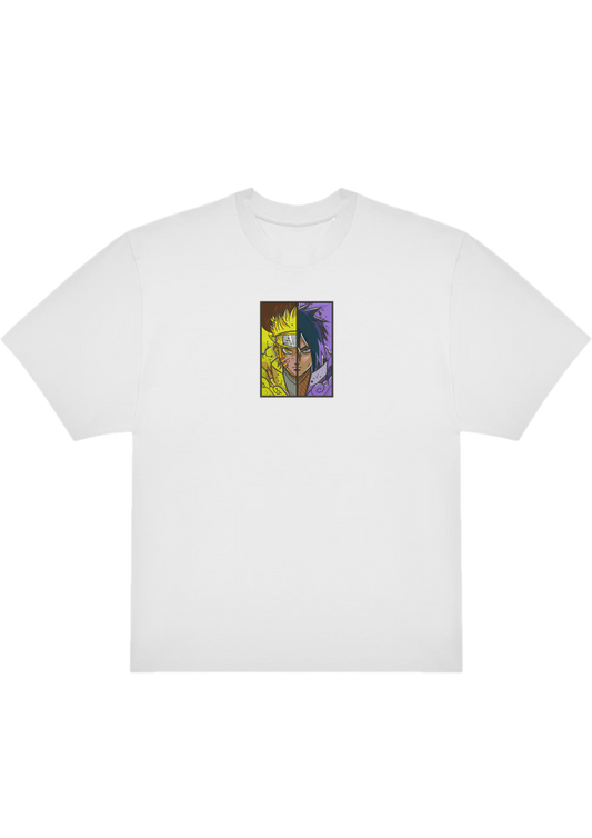 T-SHIRT OVERSIZE PREMIUM naruto sasuke