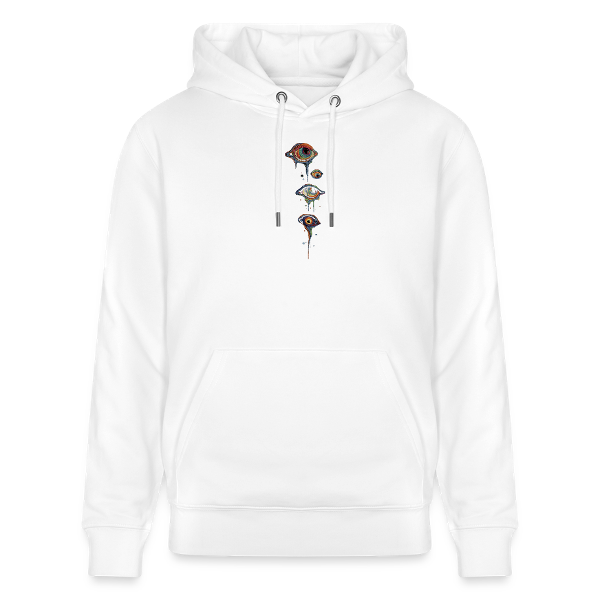 sweat a capuche yeux coulant
