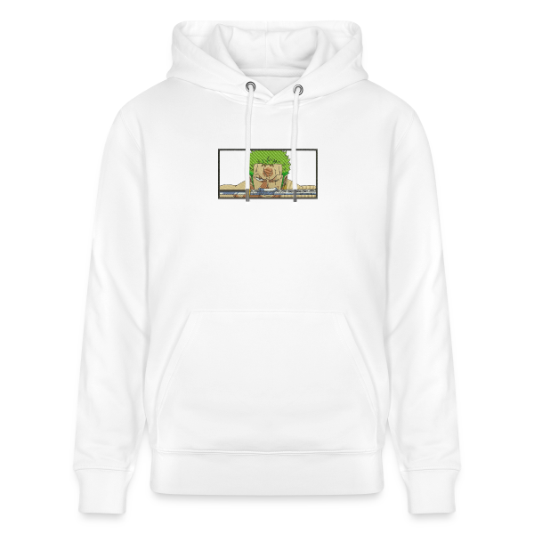 sweat a capuche zoro cadre sabre