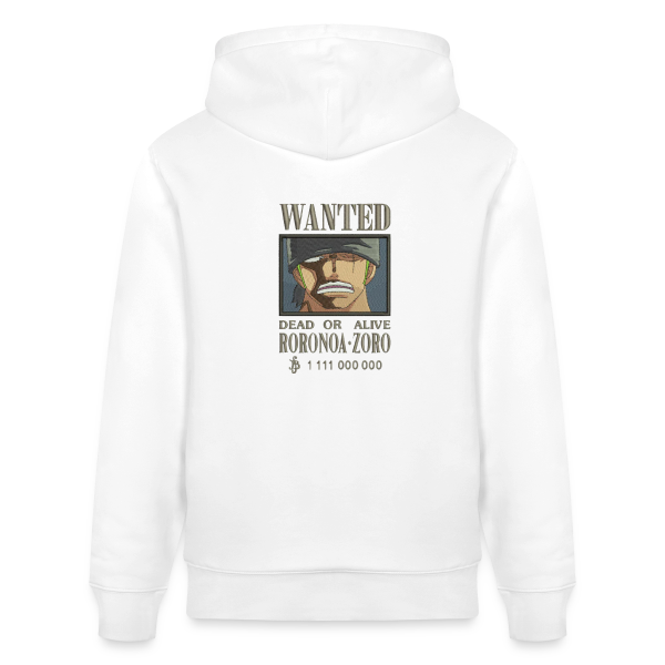 sweat a capuche zoro wanted