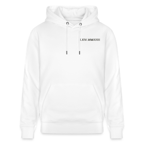 sweat a capuche chiffre romain