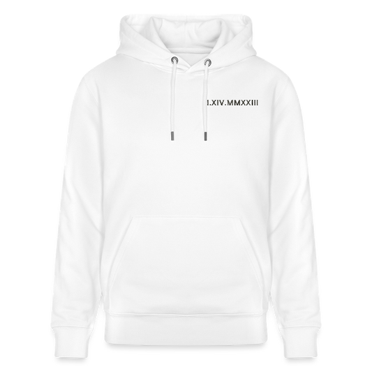 sweat a capuche chiffre romain