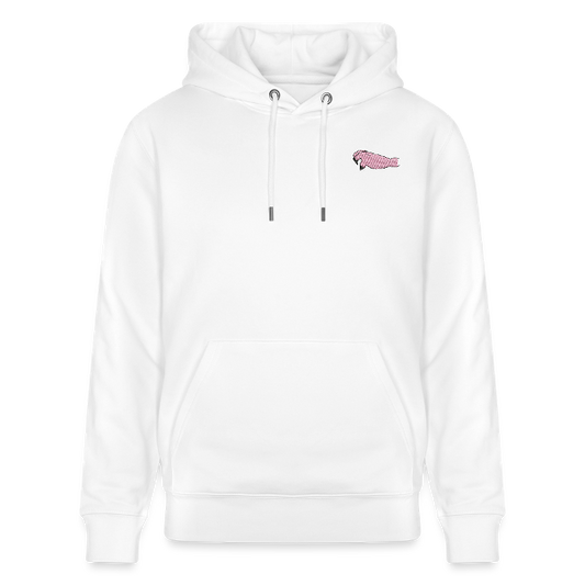 sweat a capuche main monstre rose
