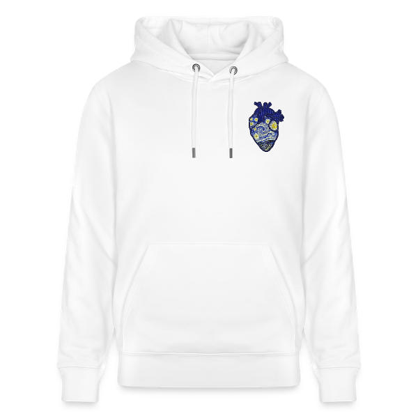 sweat a capuche coeur van gogh