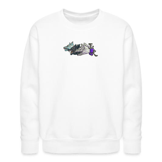sweat col rond wolf hand
