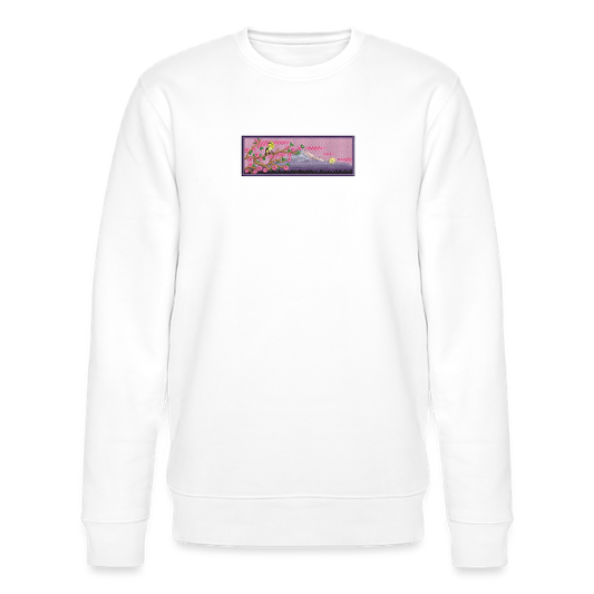 sweat col rond oiseau fuji