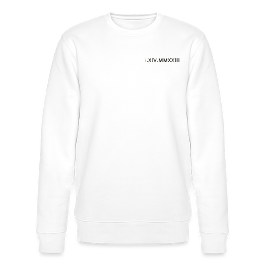 sweat col rond chiffre romain