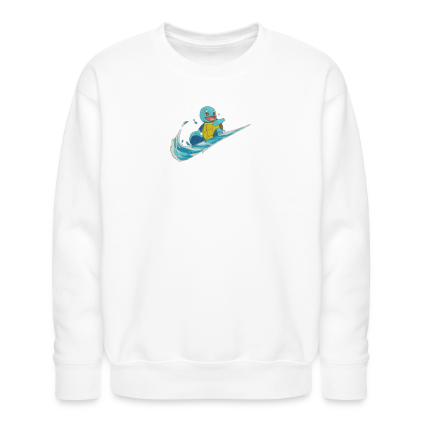 sweat col rond carapuce